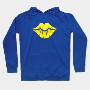 Yellow Lips Hoodie